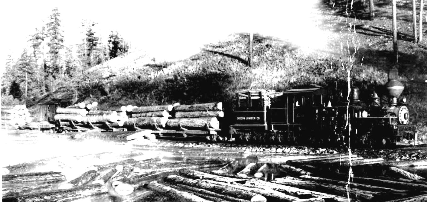 OLC Eng 7 at the log dump at Bates 1937 SVRR Emlaw Col - Copy.jpg