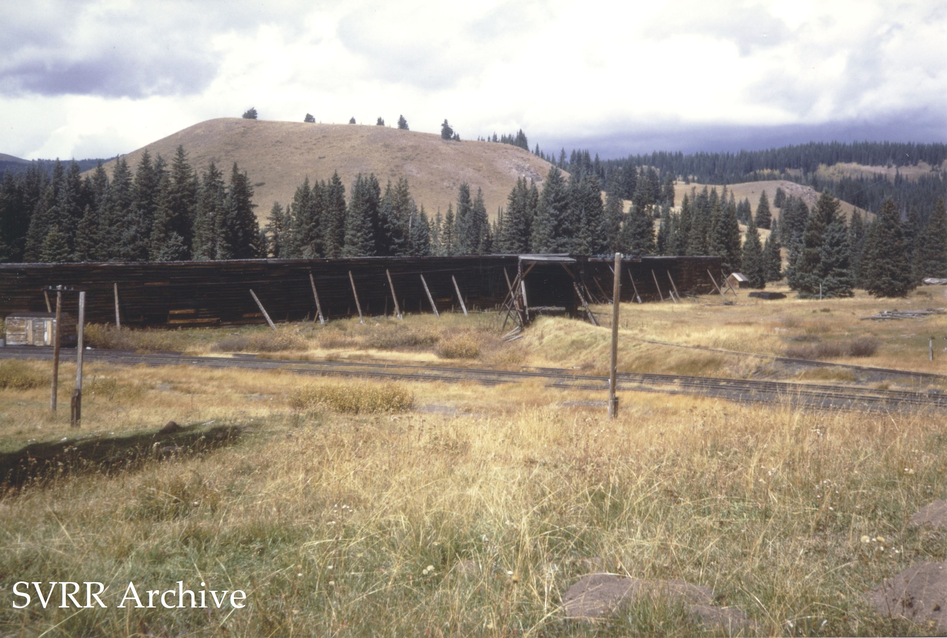 Cumbres Pass Snow Shed Cumbres pass snow shed